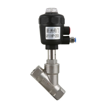 Q81HP Pneumatic angle seat valve